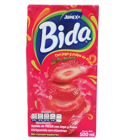 Bebida Bida 500Ml Fresa                                                                             