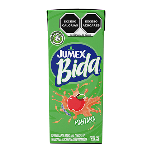 Bebida Bida 237Ml Manzana Tetra Pack                                