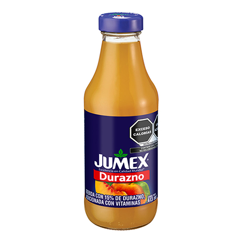 Jugo Jumex 413Ml Durazno Vidrio