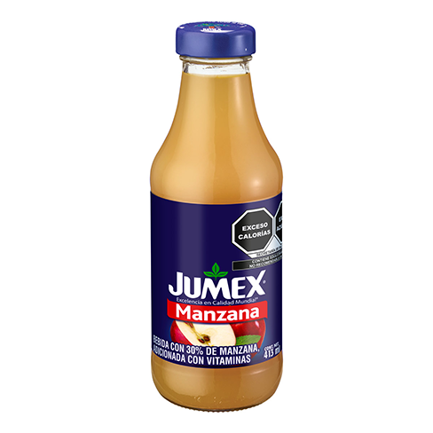 Jugo Jumex 450Ml Manzana Vidrio                                                                     