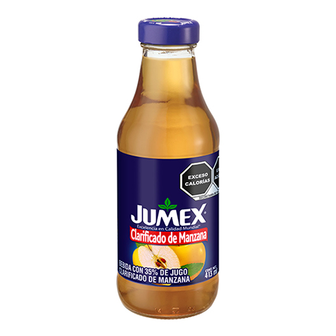 Jugo Jumex 450Ml Manzana Clarif Vidrio