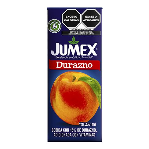 Bebida Nectar Jumex 237Ml Durazno Tetra Pack                        