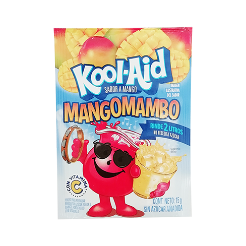 Polvo Kool-Aid 15Gr Mango Mambo                                                                     
