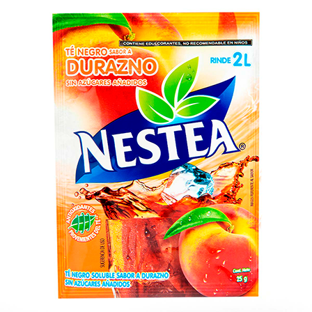 Bebida En Polvo Nestea 25Gr Te Durazno