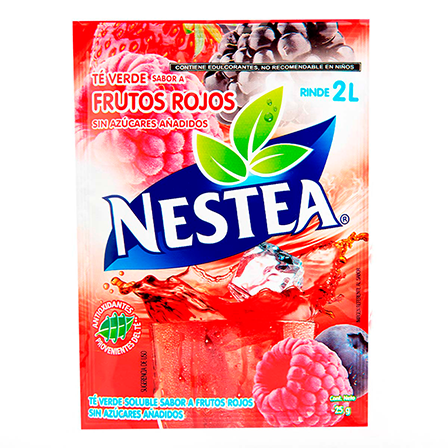 Bebida En Polvo Nestea 25Gr Frutos Rojos