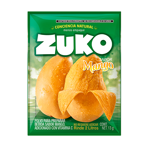 Bebida Polvo Zuko 13Gr Mango