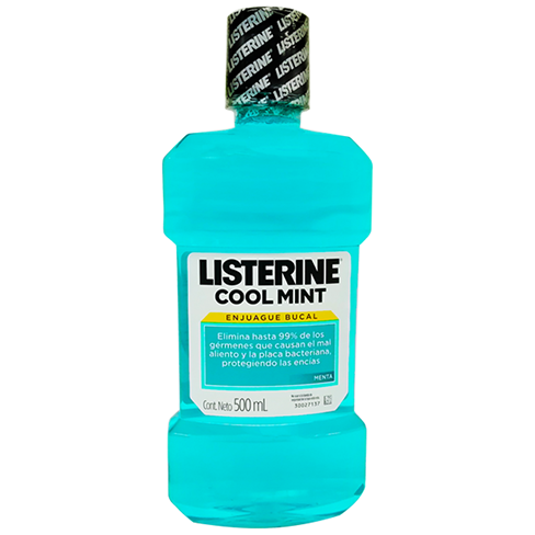 Enjuague Bucal Listerine 500Ml Coolmint