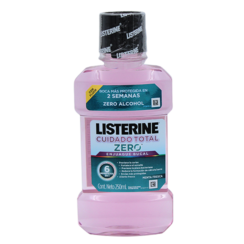 Enjuague Bucal Listerine 250Ml Zero Total Care                                                      