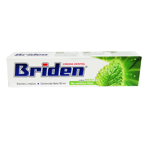 Crema Dental Briden 50Ml Sin Fluor                                                                  