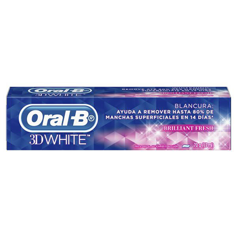 Crema Dental Oral B 53Ml(70Gr) 3D White                           
