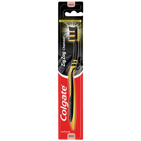 Cepillo Dental Colgate Zig Zag 1Pz Charcoal