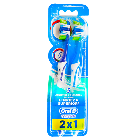 Cepillo Dental Oral-B 2X1 Complete Limpieza Superior                                                