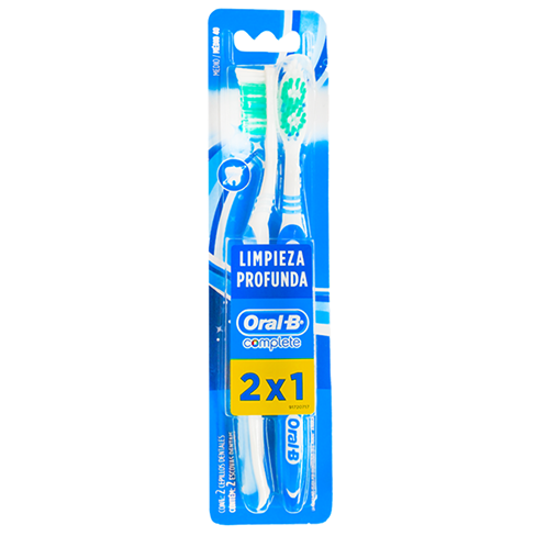 Cepillo Dental Oral-B 2X1 Complete Base 40 Mediana                                                  