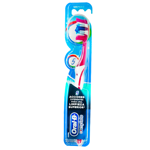 Cepillo Dental Oral-B 1Pz Complete 5 Funciones                                                      