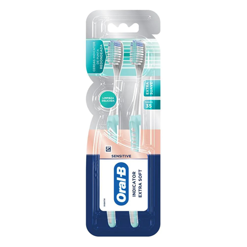 Cepillo Dental Oral-B 2Pz Extra Soft