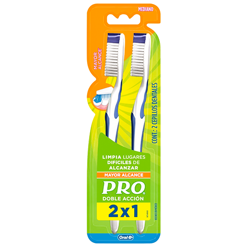 Cepillo Dental Pro 2Pz Dole Accion