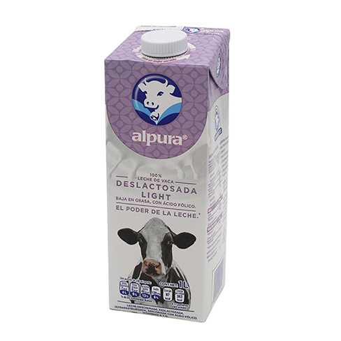 Leche Alpura 1Lt Deslactosada Light                                                                 