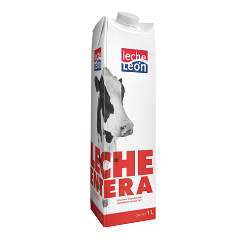 Leche Liquida Leon 1Lt Entera