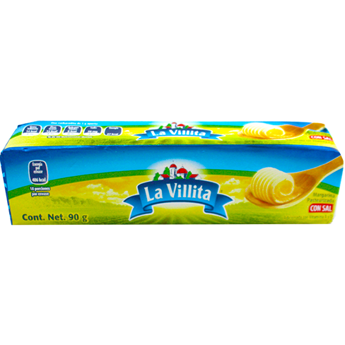 Margarina La Villita 90Gr Con Sal