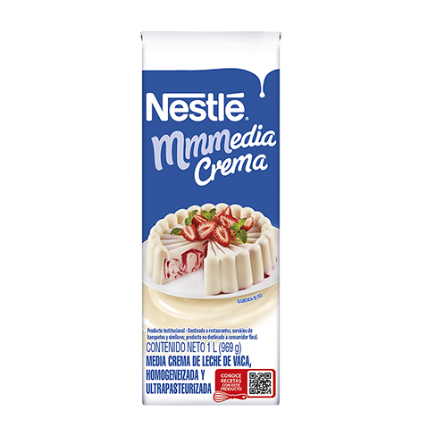 Media Crema Nestle 1Lt                                                                              