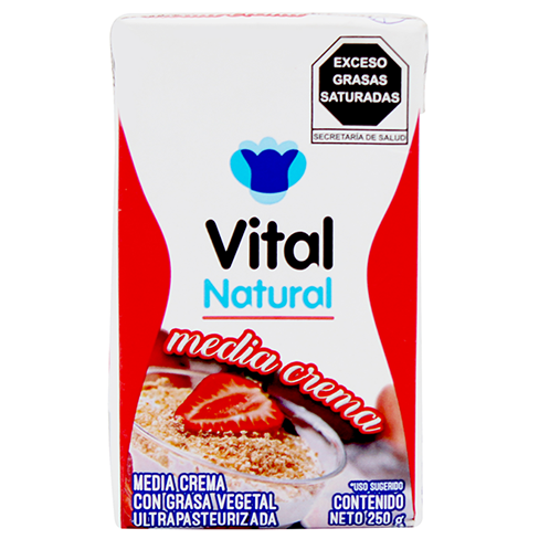 Media Crema Vital 245Gr Natural