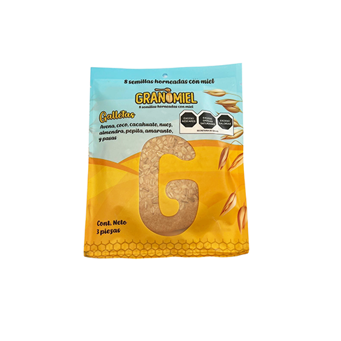 Galleta Granomiel 3Pz