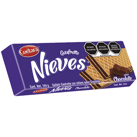 Galleta Cuetara Nieves Chocolate 144Gr