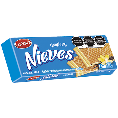 Galleta Cuetara Nieves Vainilla 144Gr