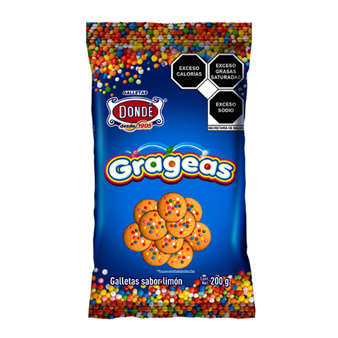 Galleta Donde Grageas 200Gr