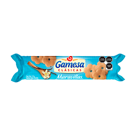 Galleta Gamesa Maravillas 112Gr Vainilla