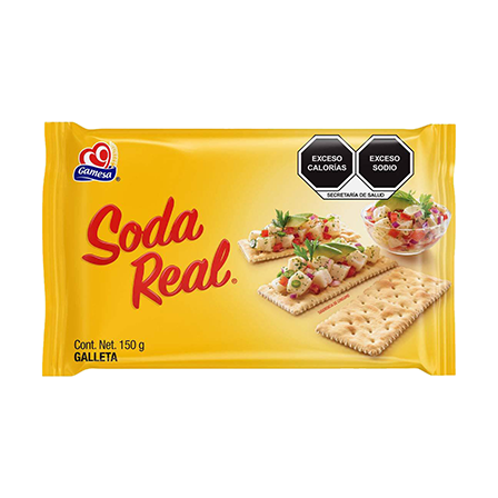 Galleta Gamesa Soda Real 150Gr                                                                      