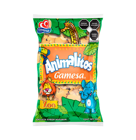 Galleta Gamesa Animalitos 500Gr                                                                     