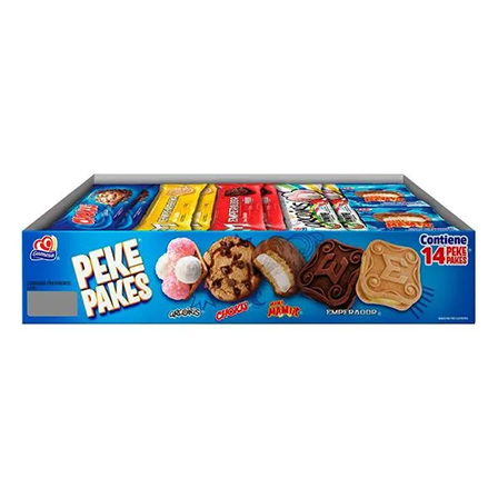 Galleta Gamesa Pekepakes 14Pz(366Gr)