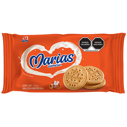 Galleta Gamesa Marias 510Gr                                                                         