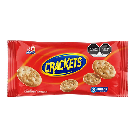 Galleta Gamesa Crackets 267Gr