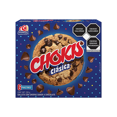 Galleta Gamesa Chokis 228Gr                                     