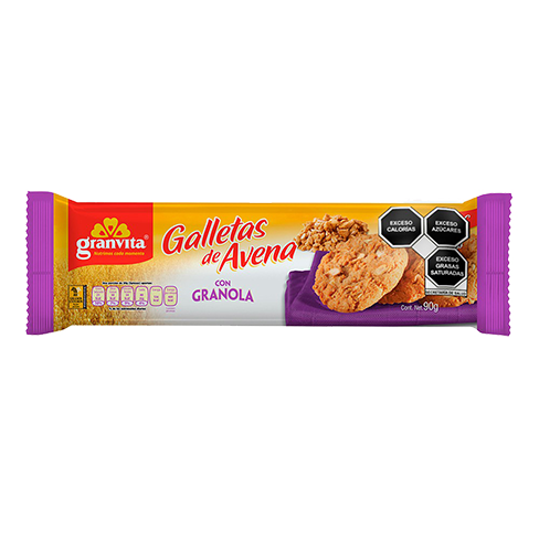 Galleta Granvita De Avena 90Gr Granola                                                              