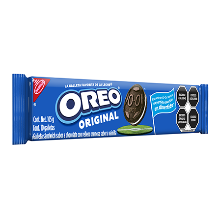 Galleta Nabisco Oreo 105Gr Edicion Esp. Mundial