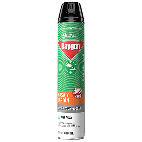 Insecticida Baygon 400Ml Aerosol Casa Y Jardin                                                      