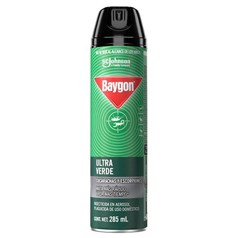 Insecticida Baygon 285Ml Aerosol Ultra Verde                                                        