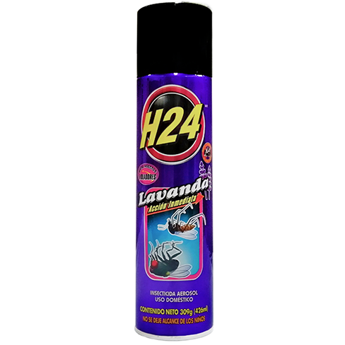 Insecticida H24 309Gr Aerosol Lavanda                                                               