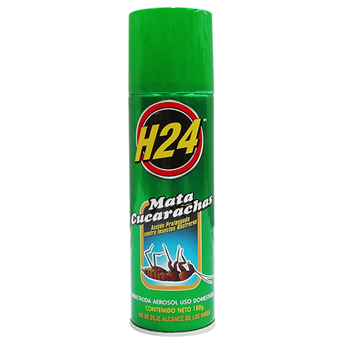 Insecticida H24 180Gr Aerosol Mata Cucarachas                                                       