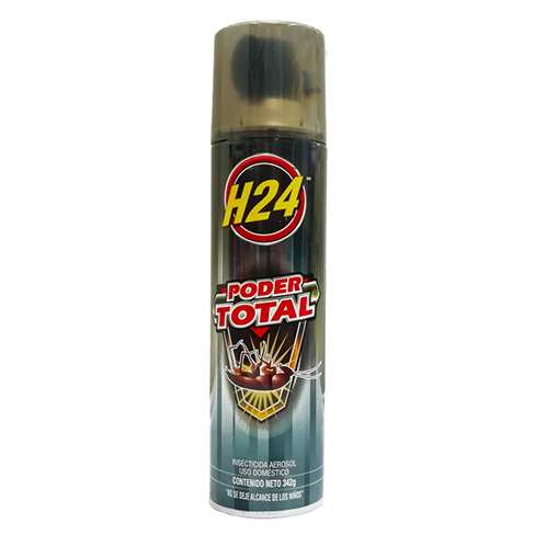 Insecticida H24 342Gr Aerosol Poder Total                                                           