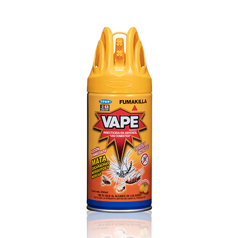 Insecticida Vape 250Ml Aerosol Domestico Doble Chorro                                               