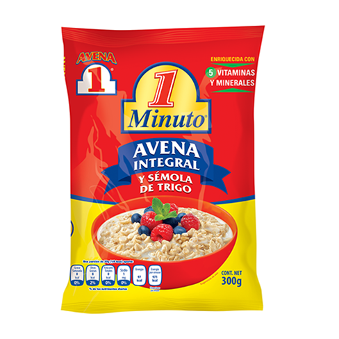 Avena #1 1Minuto 300Gr Semola                                                                       