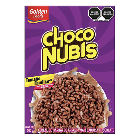 Cereal Golden 500Gr Choco Nubis                             