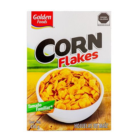 Cereal Corn Flakes Golden 450Gr Natural                       