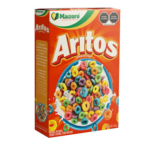 Cereal Maizoro 430Gr Aritos De Frutas                          