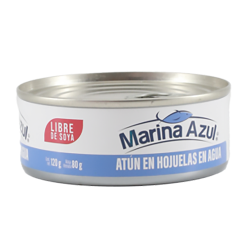 Atun En Hojuelas Marina Azul 120Gr Agua 
