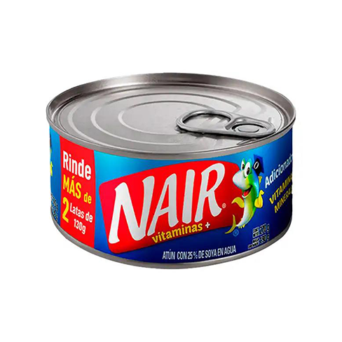 Atun Nair 270Gr Agua Vitaminas +